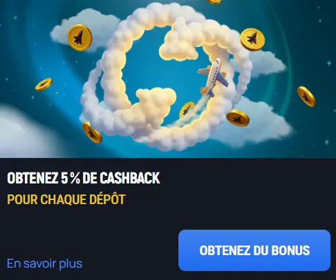 Jouez aux machines à sous avec un bonus de dépôt sur Aerobet